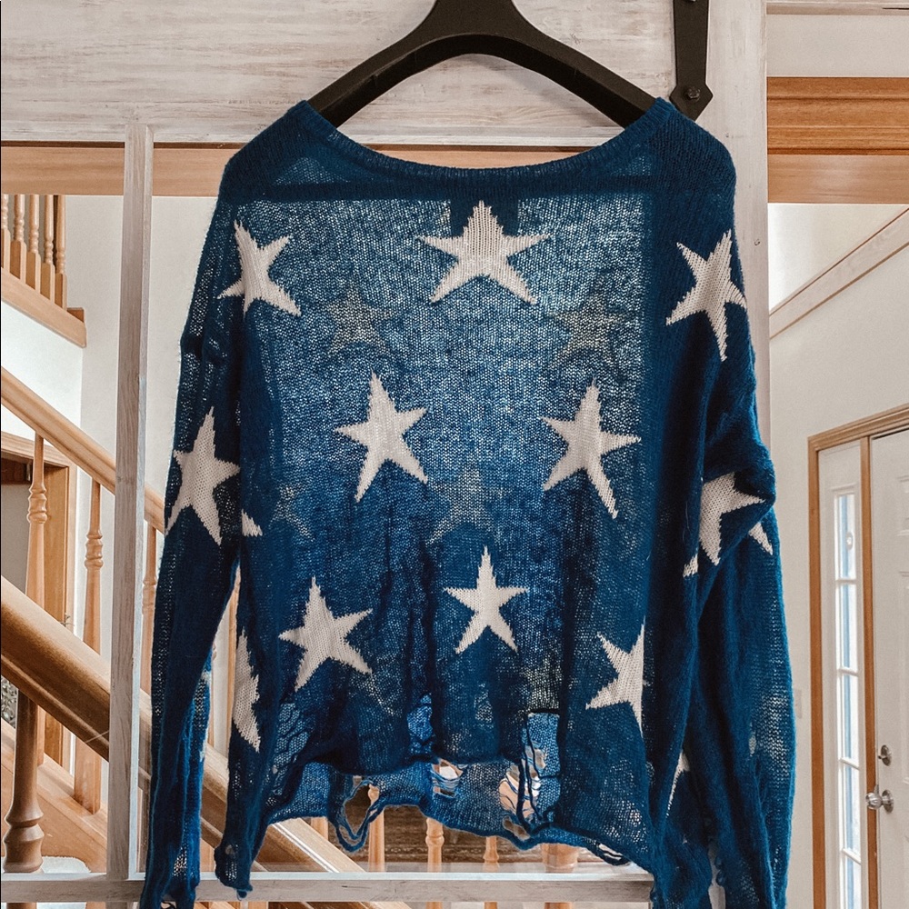 WildFox Star Sweater